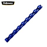 Fellowes spirál, műanyag, 10 mm, kék, 41-55 lapos, 100db 