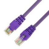 Gembird Cablexpert UTP Cat5e patch kábel 1m lila  