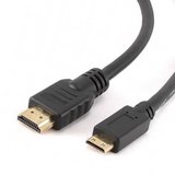 Gembird HDMI - mini HDMI kábel aranyozott csatlakozókkal 1,8m 