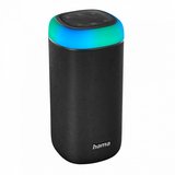 Hama Shine 2.0 Bluetooth hordozható fekete RGB világító hangszóró 