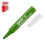 Ico Artip 11 zöld flipchart marker 1-3mm kúpos 
