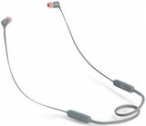JBL T110BT Bluetooth vezeték nélküli mikrofonos fülhallgató, szürke 