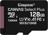 Kingston Canvas Select Plus 128GB microSDXC Class 10 U1 UHS-I V10 A1 memóriakártya 