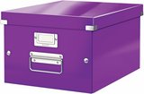 Leitz Click & Store WOW tárolódoboz A4 méret lila 