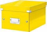 Leitz Click & Store WOW tárolódoboz A5 méret sárga 
