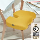 Leitz Ergo Cosy ergonómiai ülőpárna bársony nyugodt meleg sárga 