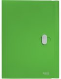 Leitz Recycle karbonsemleges PP zárható iratvédő mappa A4 zöld 