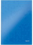 Leitz WOW keményfedeles beírókönyv A4 kockás kék 