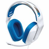 Logitech G335 gamer mikrofonos fejhallgató fehér-kék 
