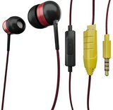 Maxell EB SHARE mikrofonos fülhallgató fekete-piros 
