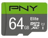 PNY 64GB microSDXC memóriakártya SD adapterrel 