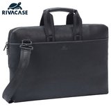 RivaCase Orly 8931 laptop táska 15,6" fekete PU bőr 