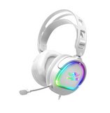 Spirit of Gamer PRO-H6 RGB mikrofonos fejhallgató fehér 