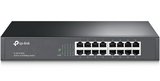 TP-Link TL-SF1016DS 16 portos 10/100Mbps asztali/rackbe szerelhető switch 